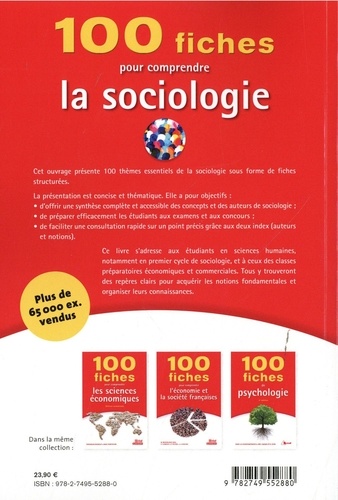 100 fiches pour comprendre la sociologie 10e édition