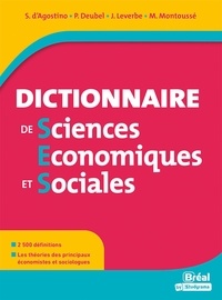 Marc Montoussé et Serge D'Agostino - Dictionnaire de SES.