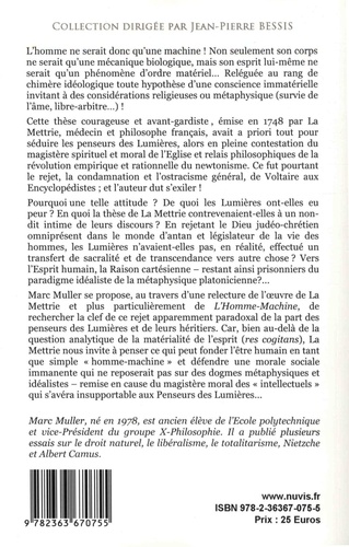 Relire "L'homme machine" de Julien de La Mettrie