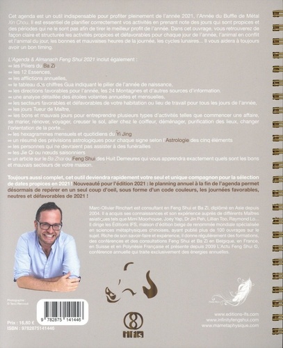 L'Agenda & Almanach Feng Shui - L'année du... de Marc-Olivier Rinchart -  Grand Format - Livre - Decitre