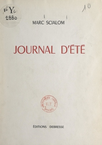 Journal d'été