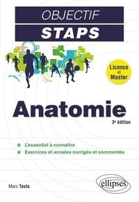 Marc Testa - Anatomie - 3e édition.