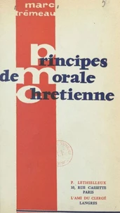 Principes de morale chrétienne