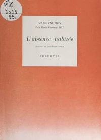 L'absence habitée