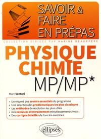 Marc Venturi - Physique chimie MP/MP*.