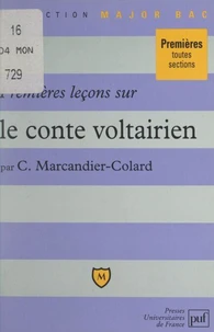 Premières leçons sur le conte voltairien