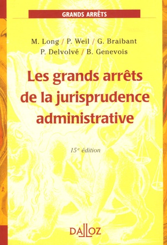 Les grands arrêts de la jurisprudence administrative 15e édition - Occasion