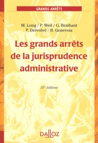 Marceau Long et Prosper Weil - Les grands arrêts de la jurisprudence administrative. 1 Cédérom