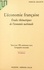 L'Economie Francaise. Etudes Thematiques De L'Economie Mondiale, 13eme Edition