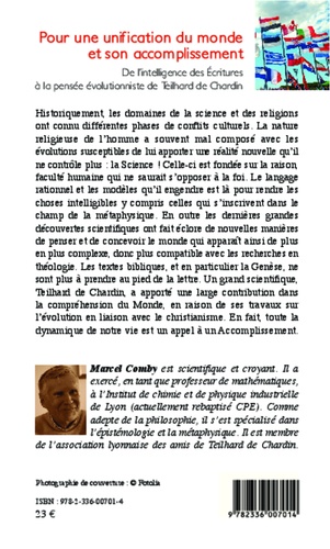 Pour une unification du monde et son accomplissement. De l'intelligence des Ecritures à la pensée évolutionniste de Teilhard de Chardin