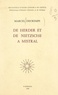 Marcel Decremps - De Herder et de Nietzsche à Mistral.