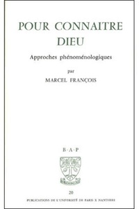 Marcel François - Bap n20 - pour connaitre dieu.