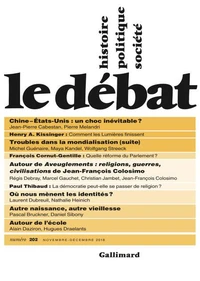 Le Débat N° 202, novembre-décembre 2018