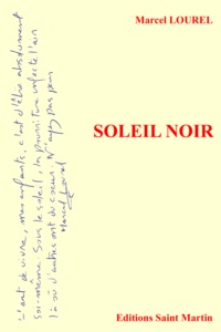 Marcel Lourel - Soleil noir.