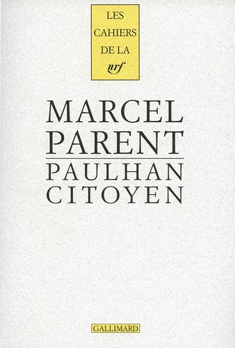 Marcel Parent - Paulhan citoyen - Conseiller municipal de Châtenay-Malabry 1935-1941.