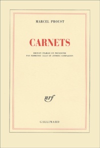 Marcel Proust - Carnets.
