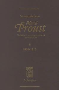Correspondance de Marcel Proust