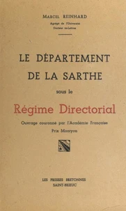 Le département de la Sarthe sous le régime directorial