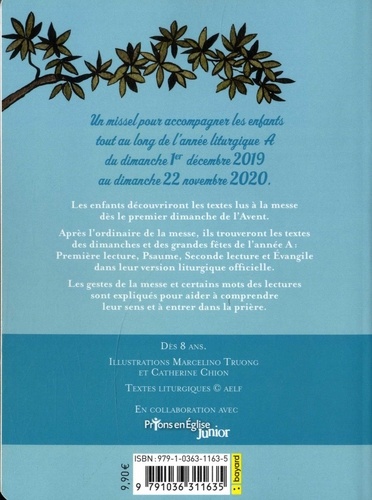 Missel des enfants Année A  Edition 2020