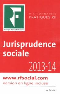 Jurisprudence sociale 2013-2014