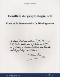 Feuillets de graphologie