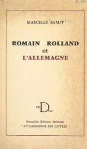 Romain Rolland et l'Allemagne