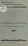 Marcelle Legrand-Falco et  Union temporaire contre la pro - La réglementation de la prostitution : ses origines, la traite des femmes et la Société des Nations - Extrait du compte rendu des séances et travaux de l'Académie des sciences morales et politiques, janvier-février 1931.