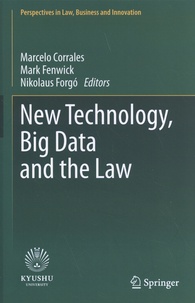 Marcelo Corrales et Mark Fenwick - New Technology, Big Data and the Law.