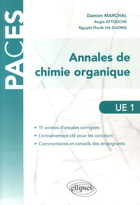 Annales de chimie organique UE 1