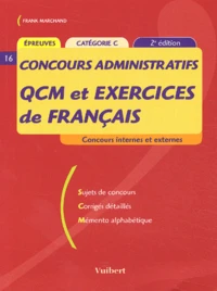 Concours administratifs QCM et exercices de français Catégorie C