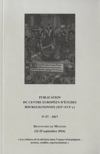 Publications du Centre Européen dEtudes Bourguignonnes (XIVe-XVIe siècle)