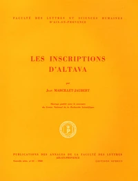 Les inscriptions d'Altava