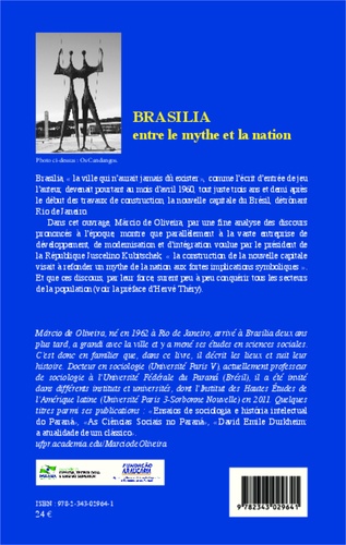 Brasilia : entre le mythe et la nation - Occasion