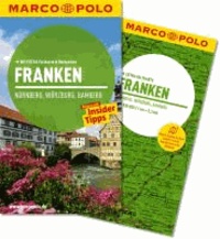 MARCO POLO Reiseführer Franken, Nürnberg, Würzburg, Bamberg - Mit EXTRA Faltkarte & Reiseatlas.