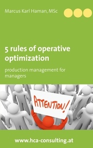 Marcus Karl Haman - 5 Rules of Operative Optimization - Production Management for Managers.