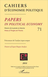 Précurseurs de l'analyse input-output