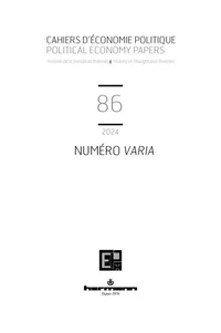 Cahiers d'économie politique N° 86