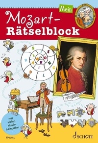 Maren Blaschke - Rätselblöcke  : Mein Mozart-Rätselblock.