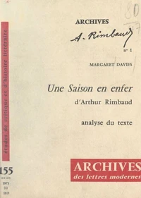 Une saison en enfer, d'Arthur Rimbaud