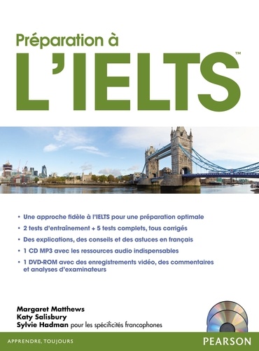 Préparation à l'IELTS  avec 1 DVD + 1 CD audio