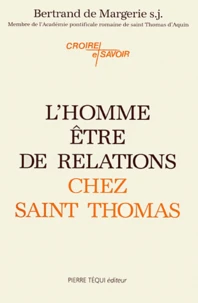 L'homme, être de relations chez saint Thomas