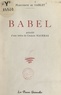 Marguerite de Sablet et Charles Maurras - Babel.