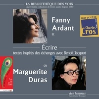 Marguerite Duras et Fanny Ardant - Écrire.
