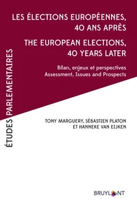 Les élections européennes 40 ans après