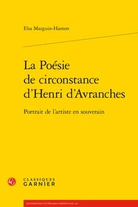 La poésie de circonstance d'Henri d'Avranches