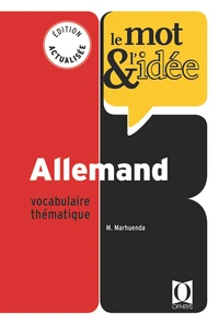 Le mot & l'idée Allemand