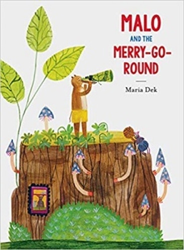 Maria Dek - Malo and the merry-go-round.
