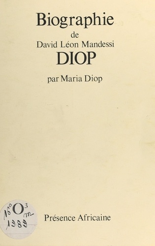 Biographie de David Léon Mandessi Diop