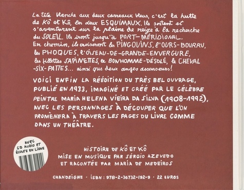 Kô et Kô. Les deux esquimaux  avec 1 CD audio