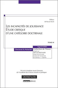 Les incapacités de jouissance
